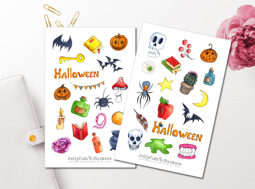 Halloween Sticker Set